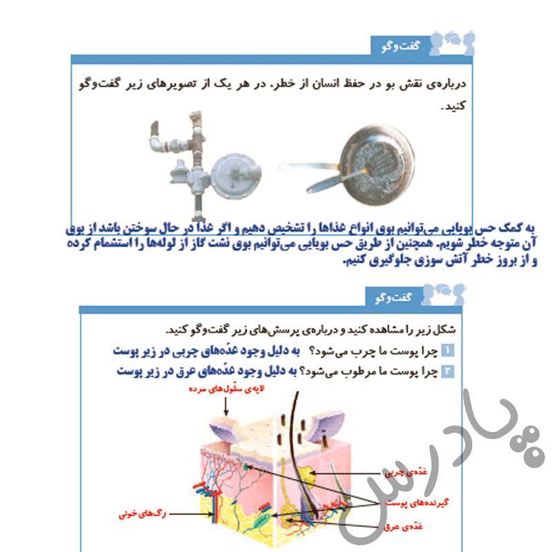 پاسخ درس 7 علوم پنجم  صفحه 4