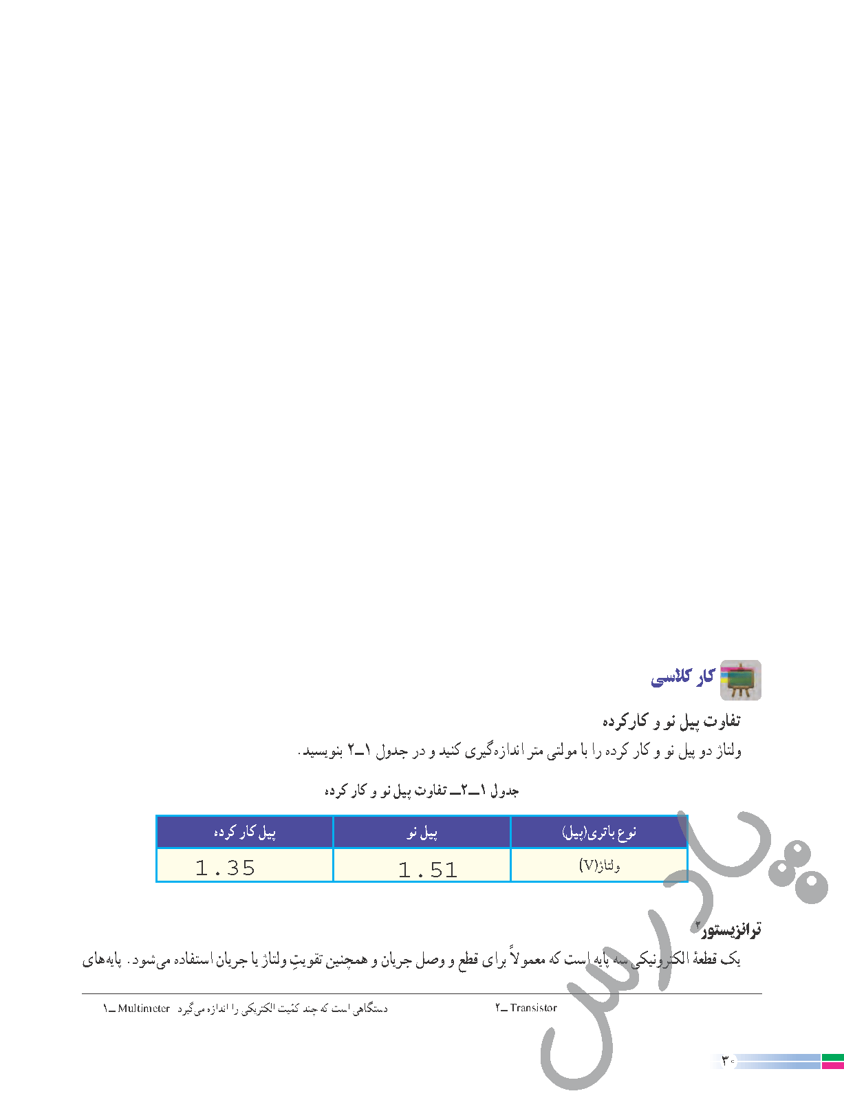 پاسخ پودمان 2 کار و فناوری هشتم  صفحه 2