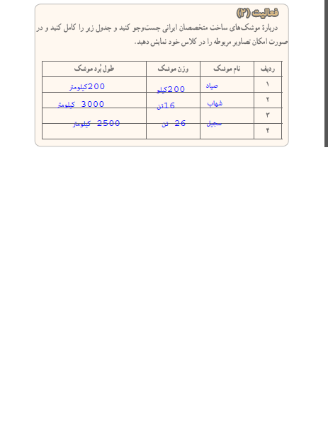 پاسخ درس 9 آمادگی دفاعی نهم  صفحه 3