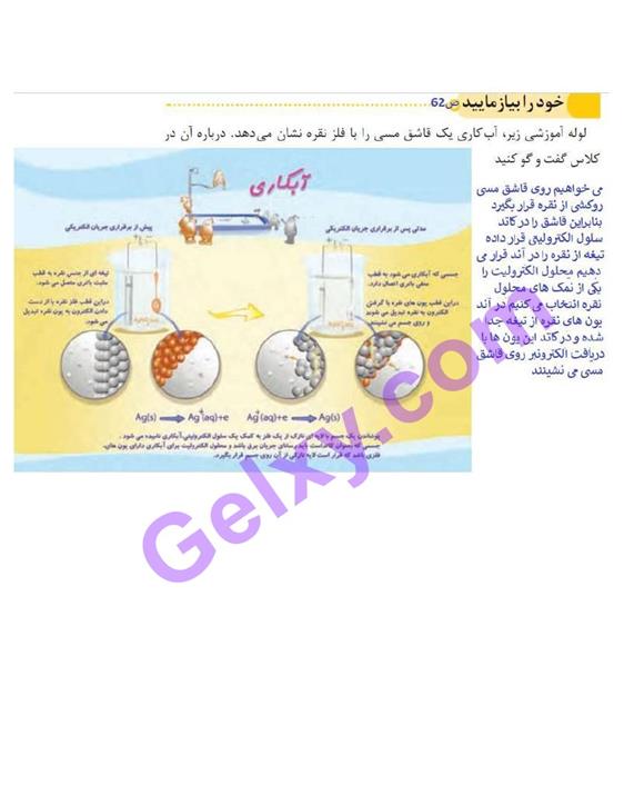 پاسخ فصل دو شیمی دوازدهم صفحه 17